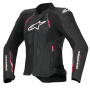Motorcycle Jackets Alpinestars Stella Dusk Leather Black Diva Pink White