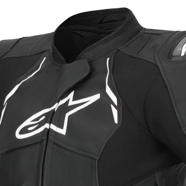 Alpinestars Stella Dusk Leather Black White