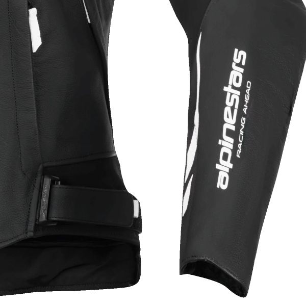 Alpinestars Stella Dusk Leather Black White