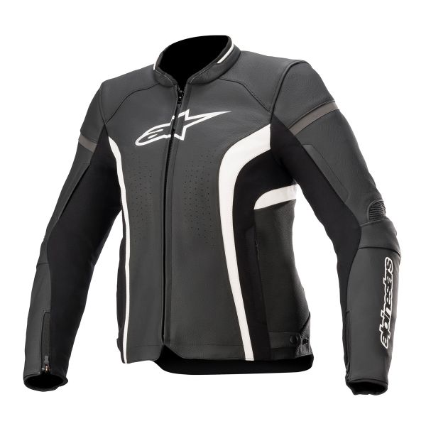 Motorcycle Jackets Alpinestars Stella Kira V2 Black White