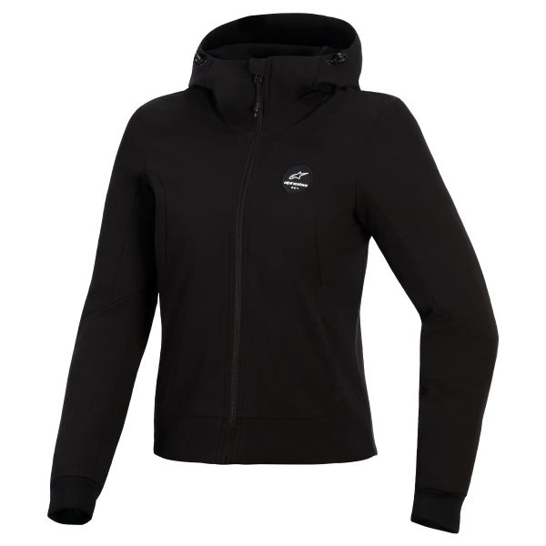 Motorcycle Jackets Alpinestars Stella Radium Tech Hoodie Black