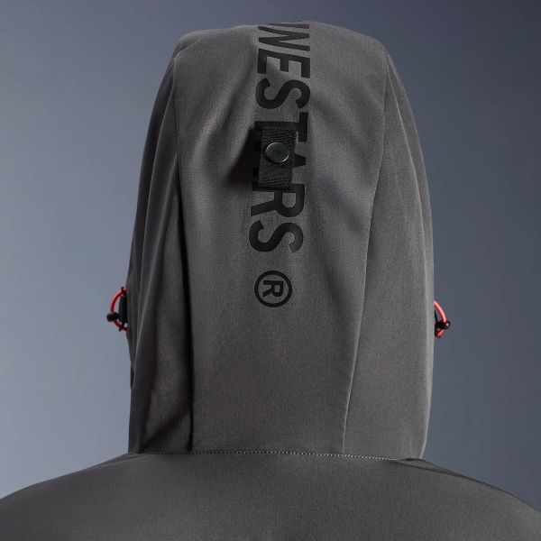 Alpinestars Stella Radium Tech Hoodie Deep Gray Black