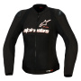 Motorcycle Jackets Alpinestars Stella Smx Air Black White Red Fluo