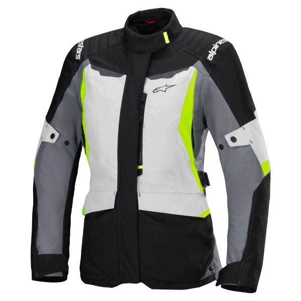 Motorcycle Coats Alpinestars Stella ST-1 Waterproof Ice Gray Black Yellow Fluo Motorcycle Coats Alpinestars Stella ST-1 Waterproof Ice Gray Black Yellow Fluo