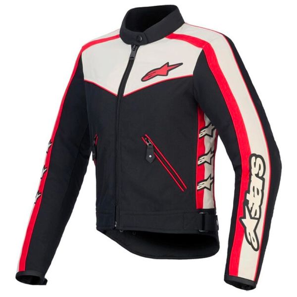 Motorcycle Jackets Alpinestars Stella T-Dyno WR Black Ecru Bright Red Motorcycle Jackets Alpinestars Stella T-Dyno WR Black Ecru Bright Red