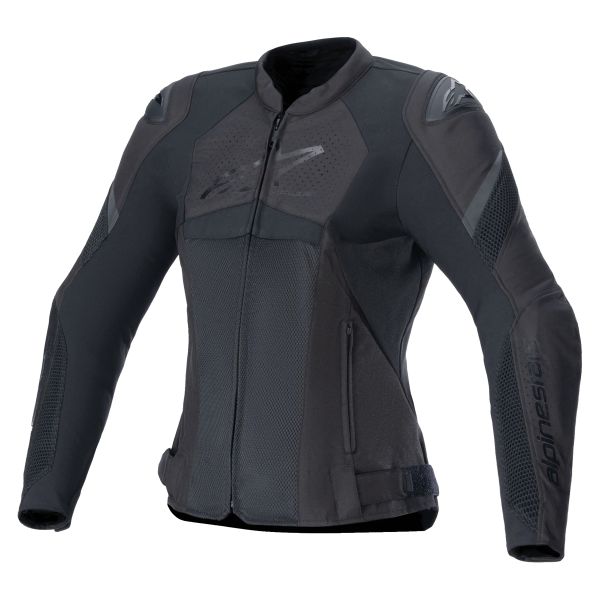 Motorcycle Jackets Alpinestars Stella T-GP Plus R V4 Airflow Black Black Motorcycle Jackets Alpinestars Stella T-GP Plus R V4 Airflow Black Black
