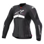 Motorcycle Jackets Alpinestars Stella T-GP Plus R V4 Airflow Black White