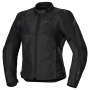 Motorcycle Jackets Alpinestars Stella T-Jaws V4 WP Black Black