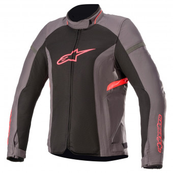 Motorcycle Jackets Alpinestars Stella T-Kira V2 Air Tar Grey Black Diva Pink