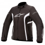 Motorcycle Jackets Alpinestars Stella T-Kira V2 Waterproof Black White