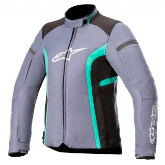 Motorcycle Jackets Alpinestars Stella T-Kira V2 Waterproof Slate Peacock Green
