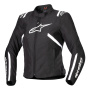 Motorcycle Jackets Alpinestars Stella T-SPS V2 WP Black White