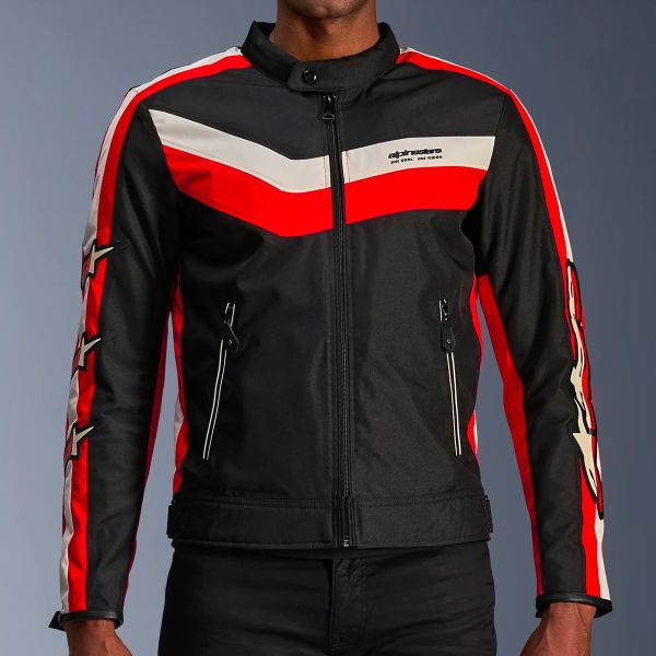 Alpinestars T-Dyno WR Black Bright Red Ecru