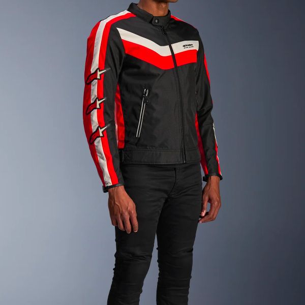 Alpinestars T-Dyno WR Black Bright Red Ecru