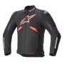 Motorcycle Jackets Alpinestars T-GP R V3 Drystar Black Red Fluo White