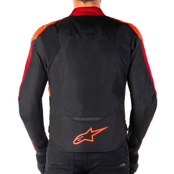 Alpinestars T-Jaws V4 WP Black Red Fluo Dark Red
