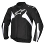Motorcycle Jackets Alpinestars T-Jaws V4 WP Black White