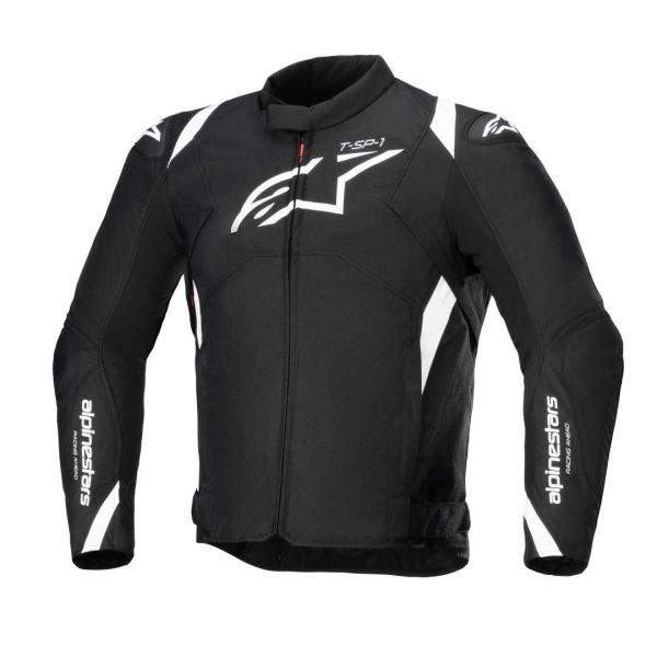 Motorcycle Jackets Alpinestars T-SP 1 V2 Waterproof White Motorcycle Jackets Alpinestars T-SP 1 V2 Waterproof White