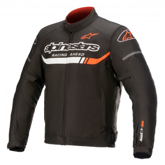 Motorcycle Jackets Alpinestars T-SP S Ignition Waterproof Black White Red Fluo Motorcycle Jackets Alpinestars T-SP S Ignition Waterproof Black White Red Fluo