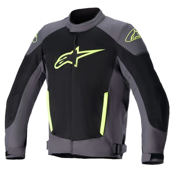 Motorcycle Jackets Alpinestars T SP X Superair Tar Grey Black Yellow Fluo Motorcycle Jackets Alpinestars T SP X Superair Tar Grey Black Yellow Fluo