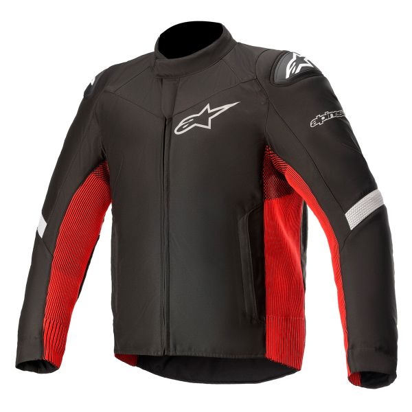 Motorcycle Jackets Alpinestars T-SP5 Rideknit Black Bright Red