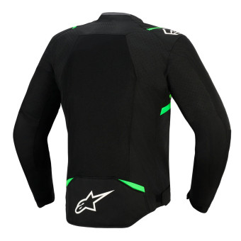 Alpinestars T-SPS Air V2 Black Fluo Green
