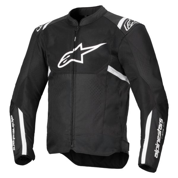 Motorcycle Jackets Alpinestars T-SPS Air V2 Black White Red Fluo Motorcycle Jackets Alpinestars T-SPS Air V2 Black White Red Fluo