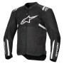 Motorcycle Jackets Alpinestars T-SPS Air V2 Black White Red Fluo
