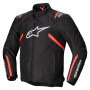Motorcycle Jackets Alpinestars T-SPS V2 WP Black White Red Fluo