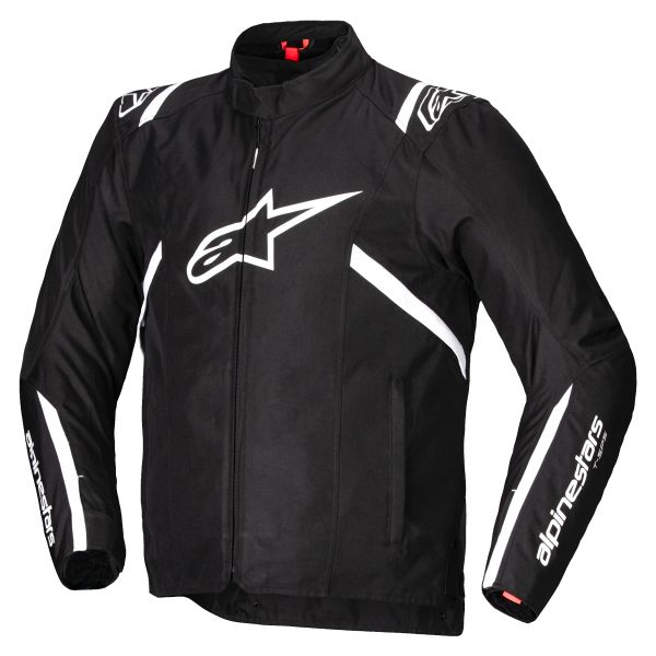 Motorcycle Jackets Alpinestars T-SPS V2 WP Black White Motorcycle Jackets Alpinestars T-SPS V2 WP Black White