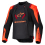 Motorcycle Jackets Alpinestars T-Stunt Air Black Red Fluo Dark Red