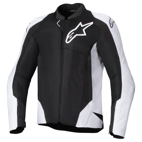 Motorcycle Jackets Alpinestars Viper Air V4 Black White Motorcycle Jackets Alpinestars Viper Air V4 Black White