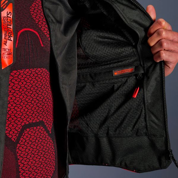 Alpinestars Viper Air V4 Red Fluo Black