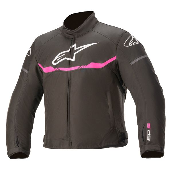 Motorcycle Jackets Alpinestars Youth T-SPS Waterproof Black Fuchsia
