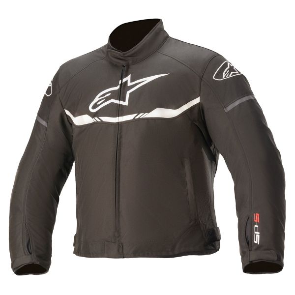 Motorcycle Jackets Alpinestars Youth T-SPS Waterproof Black White Motorcycle Jackets Alpinestars Youth T-SPS Waterproof Black White