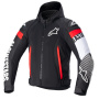 Motorcycle Jackets Alpinestars Zaca Air Black White Red Fluo