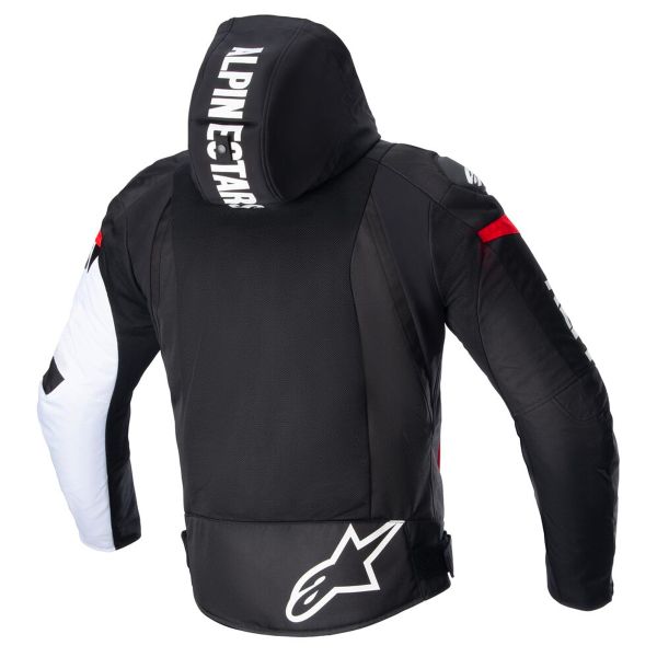 Alpinestars Zaca Air Black White Red Fluo