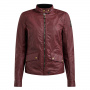 Motorcycle Jackets Belstaff Antrim Lady Wax Coton Red Cardinal