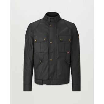 Motorcycle Jackets Belstaff Brooklands Jacket Wax 8oz Black
