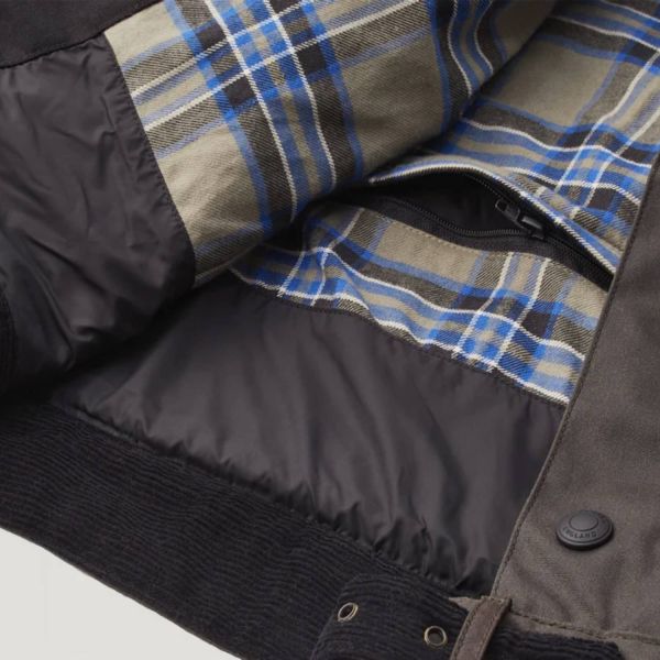 Belstaff Brooklands Jacket Wax 8oz Mahogany