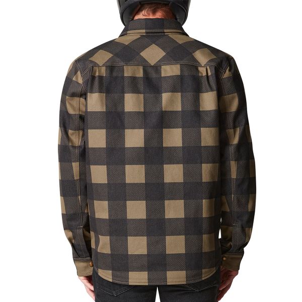 Belstaff Mansion Olive Black shirt
