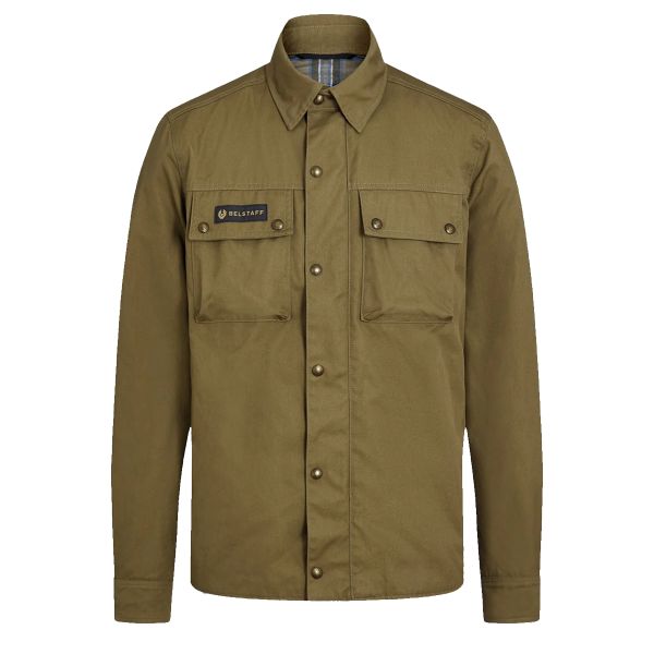 Motorcycle Jackets Belstaff Mansion Olive shirt