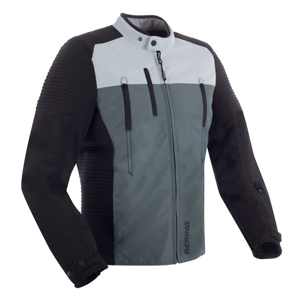 Motorcycle Jackets Bering Crosser Grey Black Motorcycle Jackets Bering Crosser Grey Black