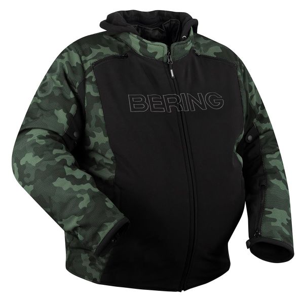 Motorcycle Jackets Bering Davis King Size Black Camo