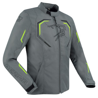 Motorcycle Jackets Bering Dundy Grey Fluo