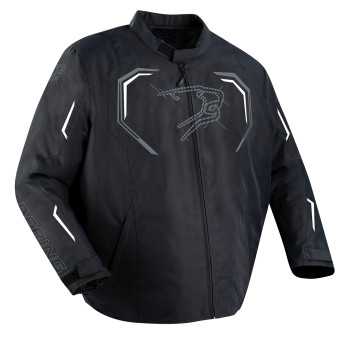 Motorcycle Jackets Bering Dundy KS Black White