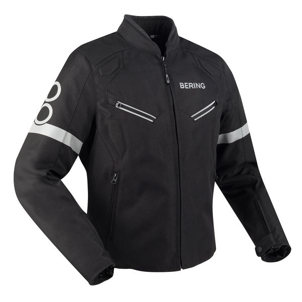 Motorcycle jacket Bering Exup Black at the best price | iCasque.co.uk