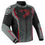 Motorcycle Jackets Bering Gang Black Grey Red