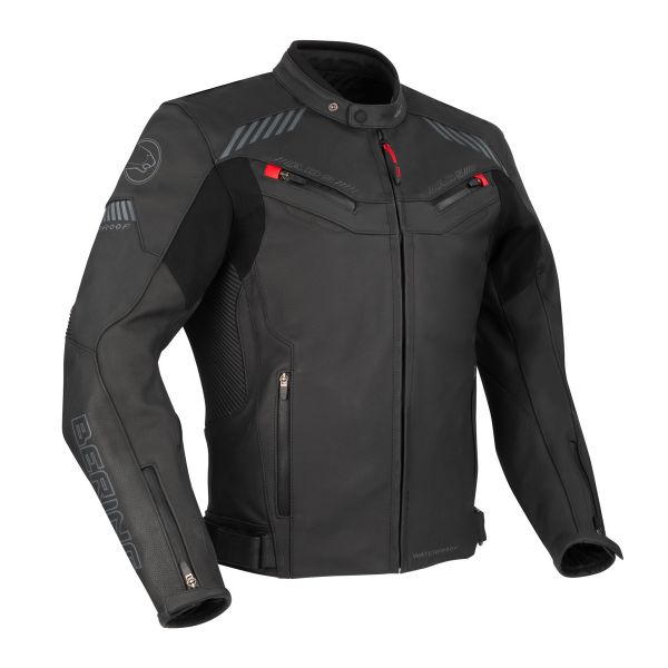 Motorcycle Jackets Bering Hobart Black