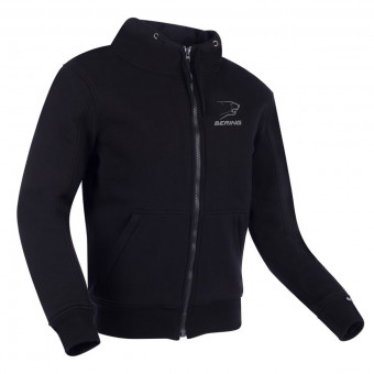 Motorcycle Jackets Bering Hoodiz 2 Black